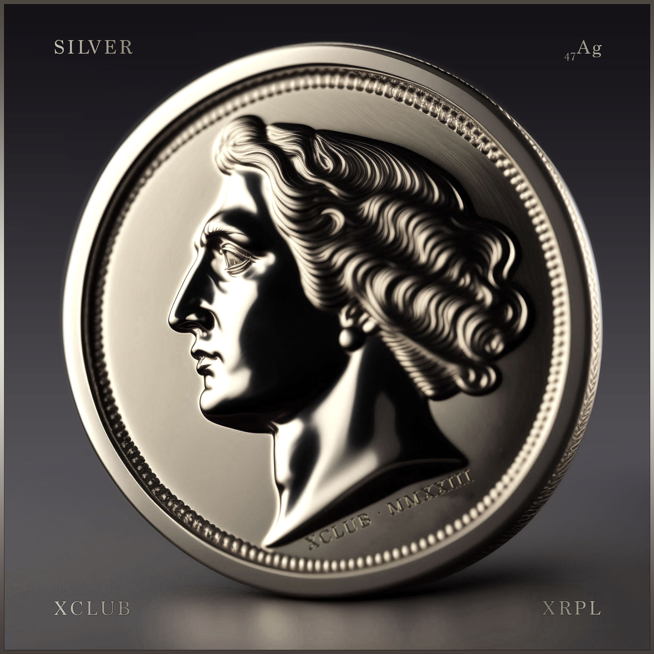 xClub coin NFT silver